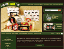 Tablet Screenshot of gotgoodcheese.com